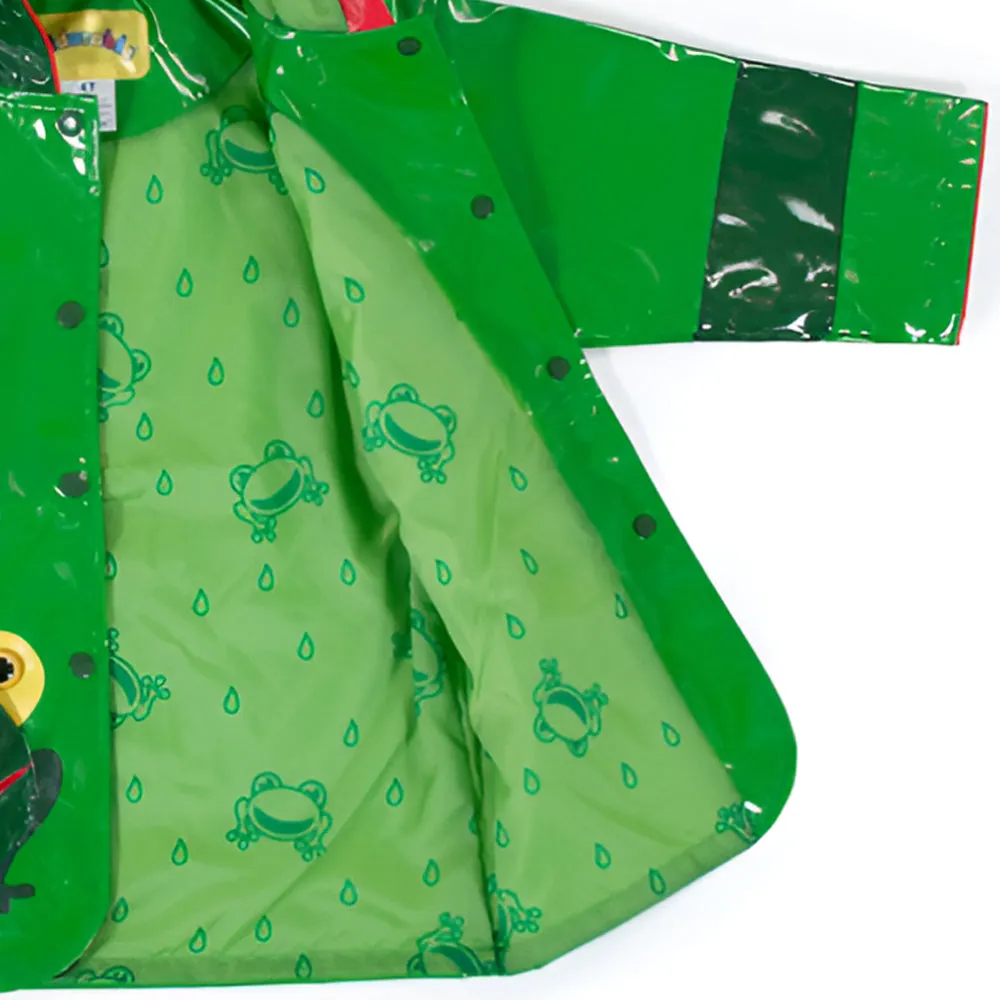 Kidorable Frog Raincoat & Umbrella