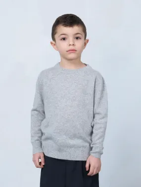 Kids' Cashmere Sweater Grey