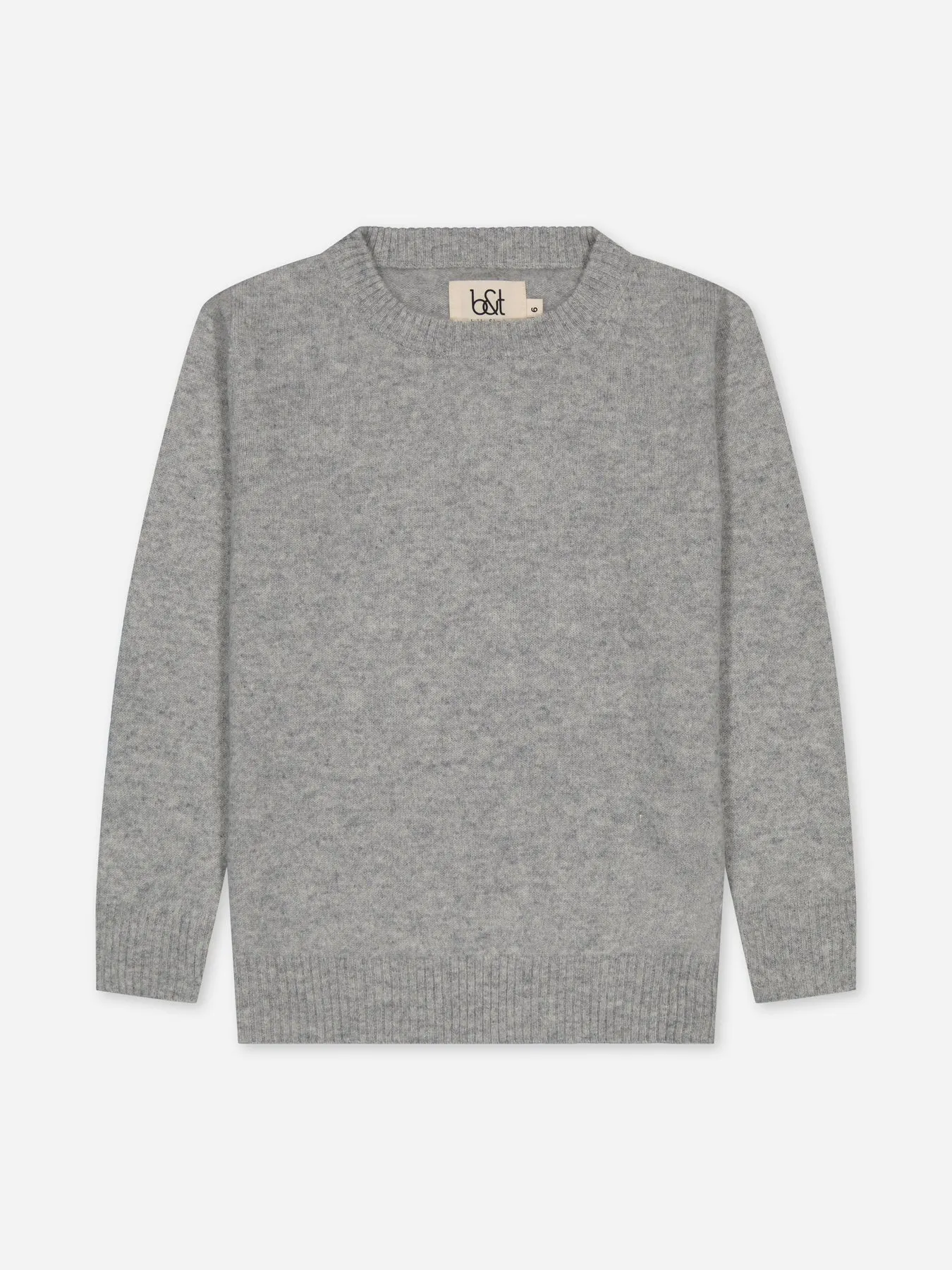 Kids' Cashmere Sweater Grey