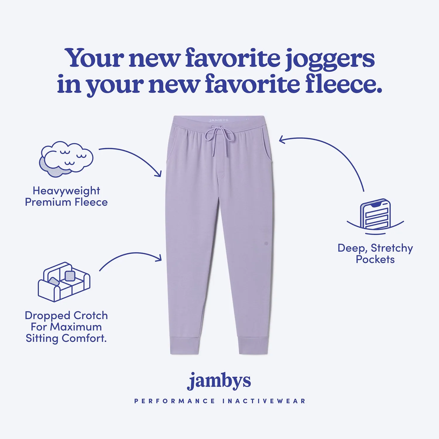 Lavender Chilluxe Jogger