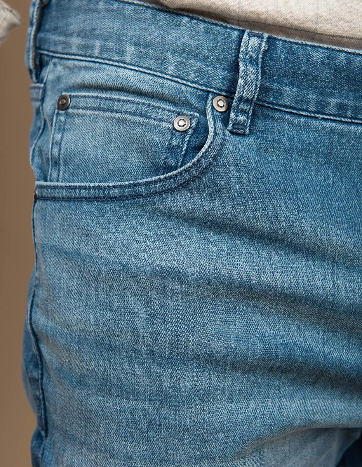 Light Indigo | Stretch Denim