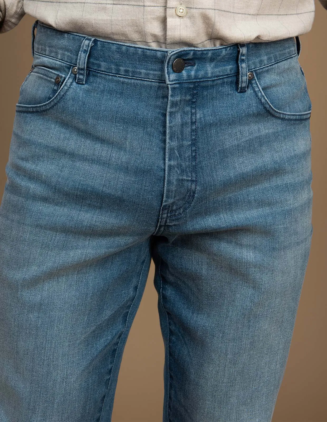 Light Indigo | Stretch Denim