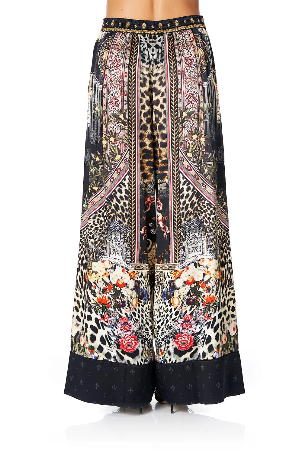 LOUNGE TROUSER WITH CUFFS MARAIS AT MIDNIGHT