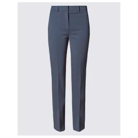 M&S Womens Indigo Slim Leg Trousers