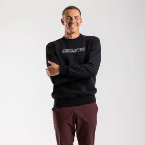 Men's Crew Neck Sweater (Black)