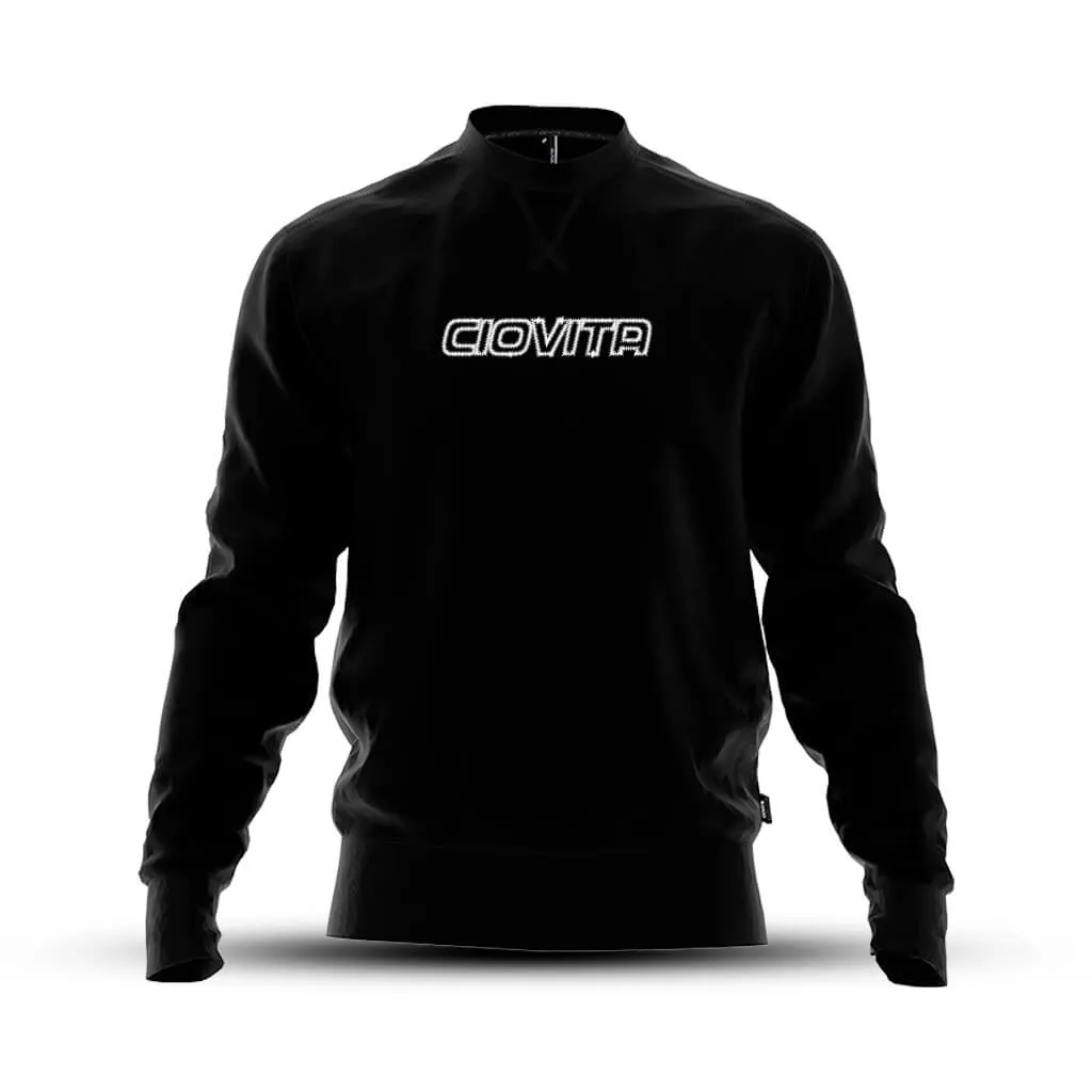 Men's Crew Neck Sweater (Black)