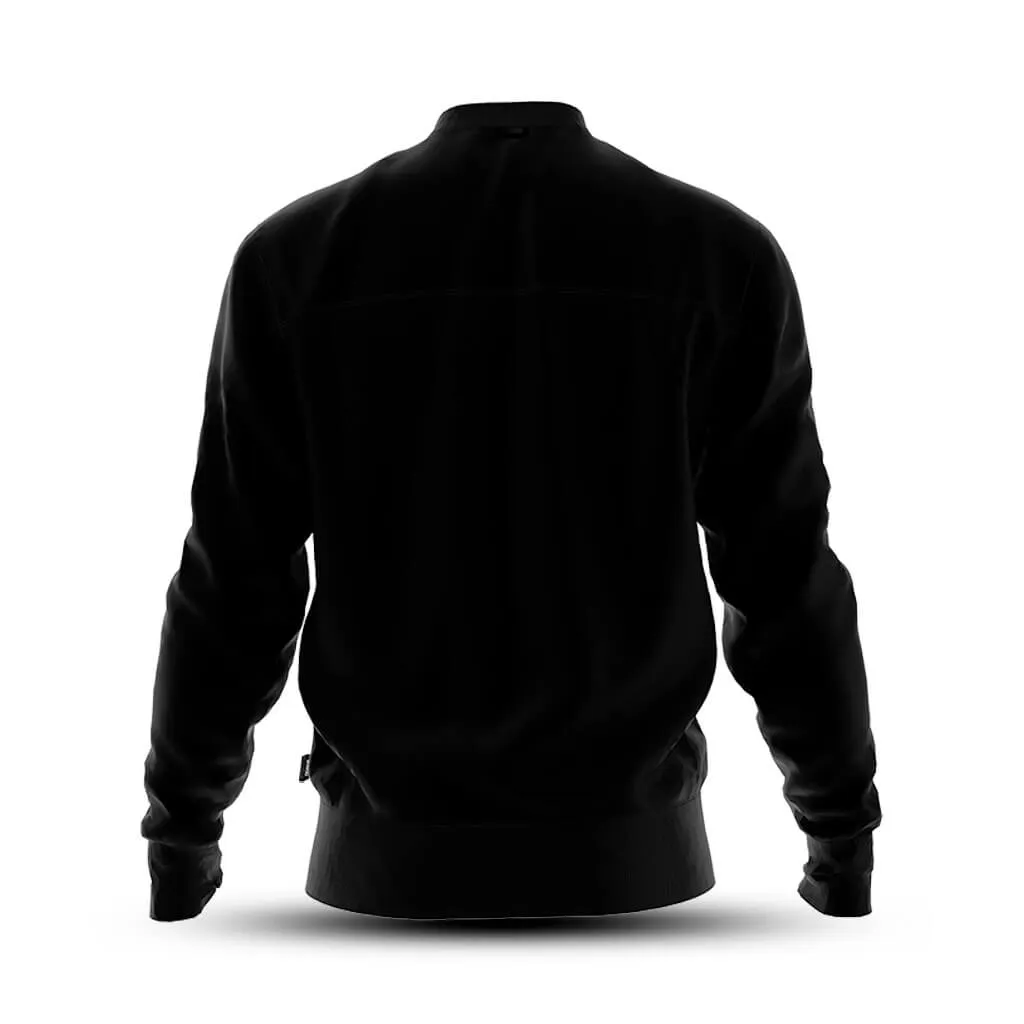 Men's Crew Neck Sweater (Black)