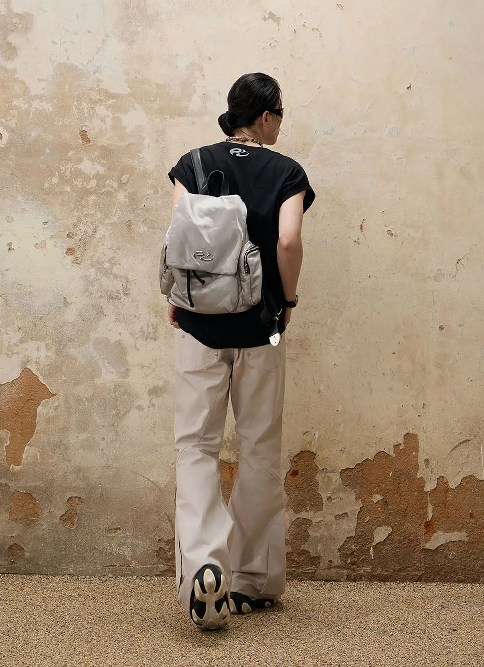 Micro Flare Slim Fit Cargo Pants