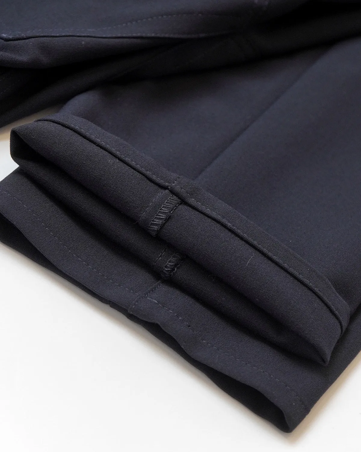 Navy 'Pipe' Regular Slim Fit Ceramica 5 Pocket Tech Dress Pants
