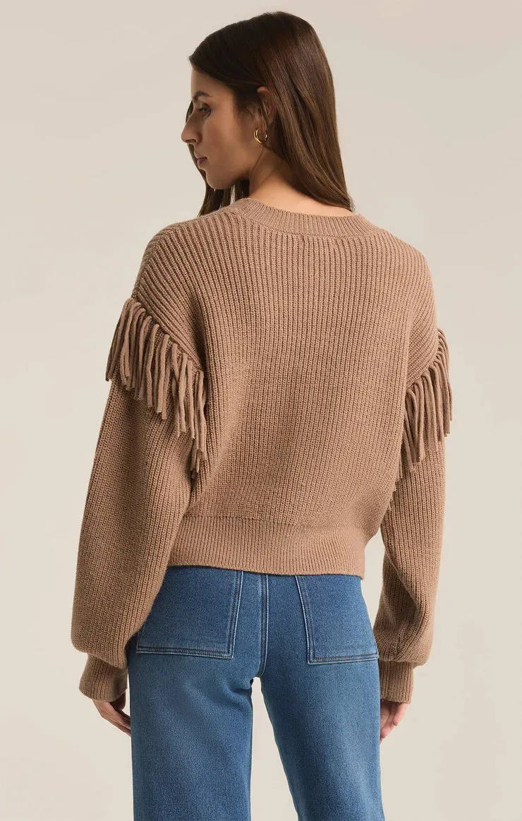 On The Fringe Sweater