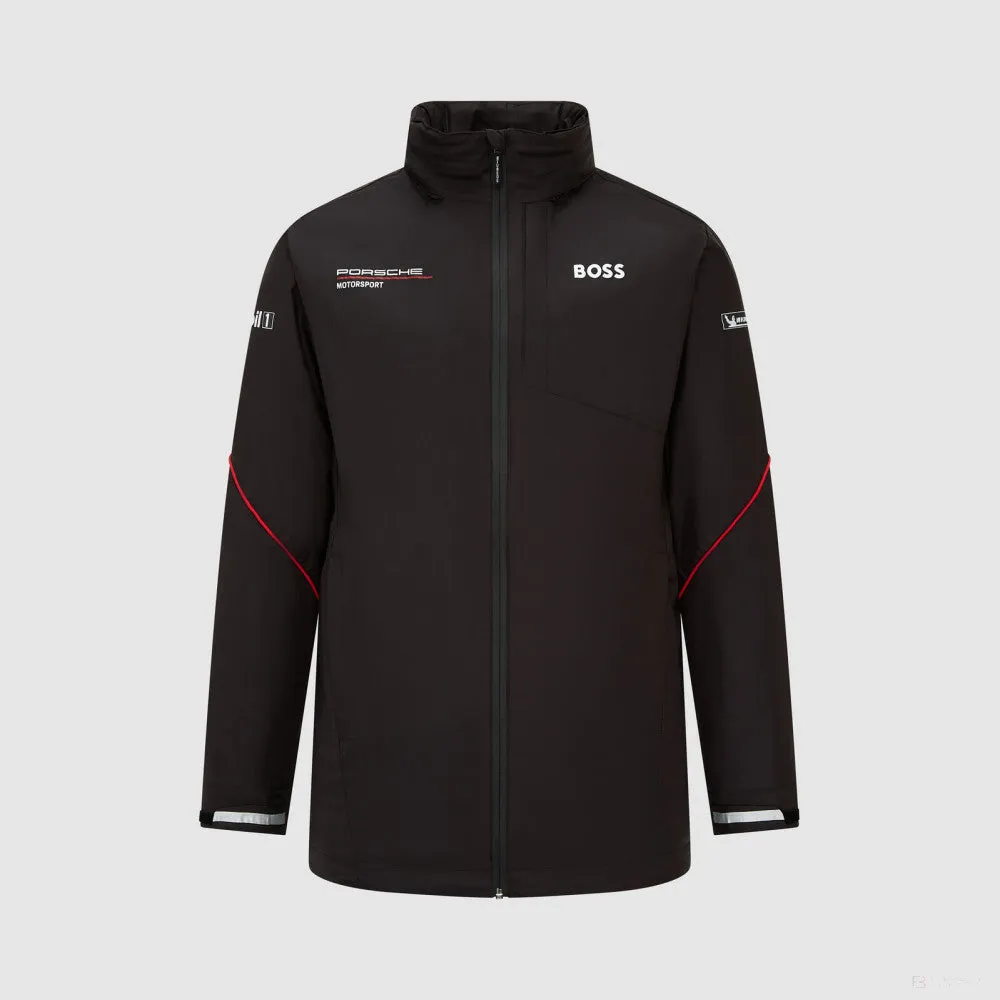Porsche rain jacket, team, black, 2023