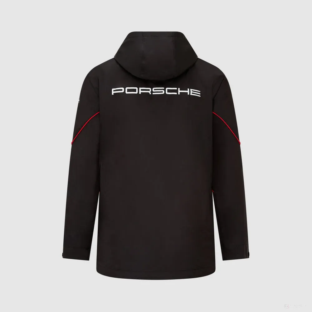 Porsche rain jacket, team, black, 2023