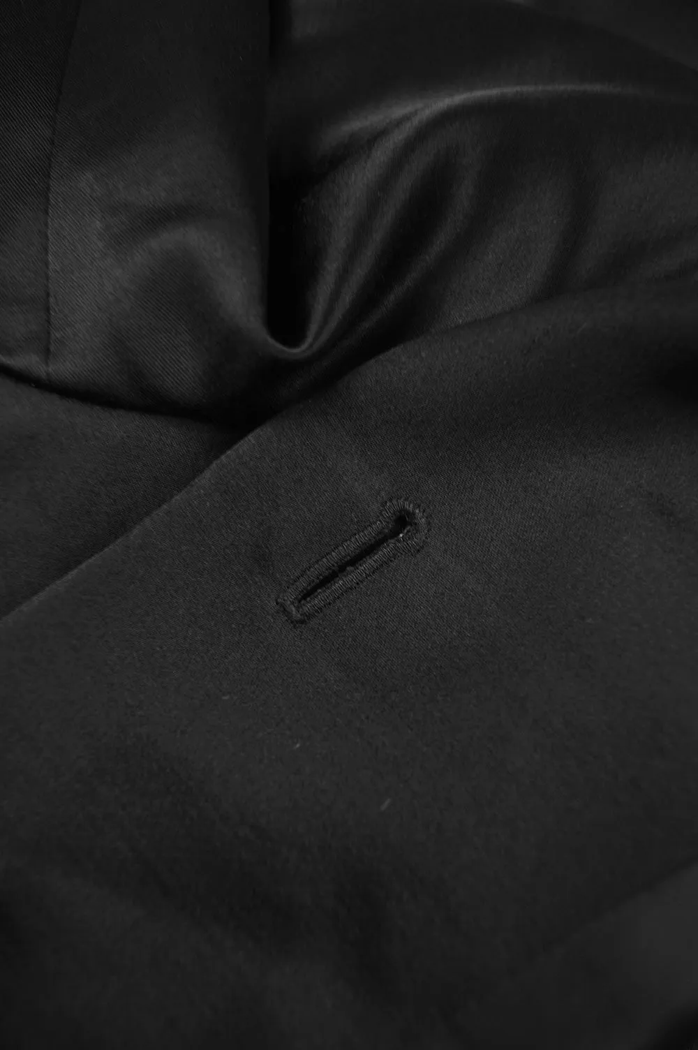 Preowned Black Satin Evening Jacket, 1996