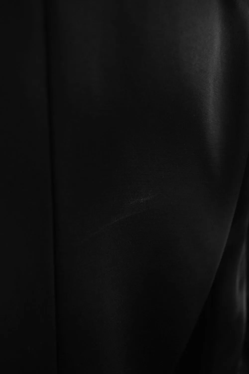 Preowned Black Satin Evening Jacket, 1996