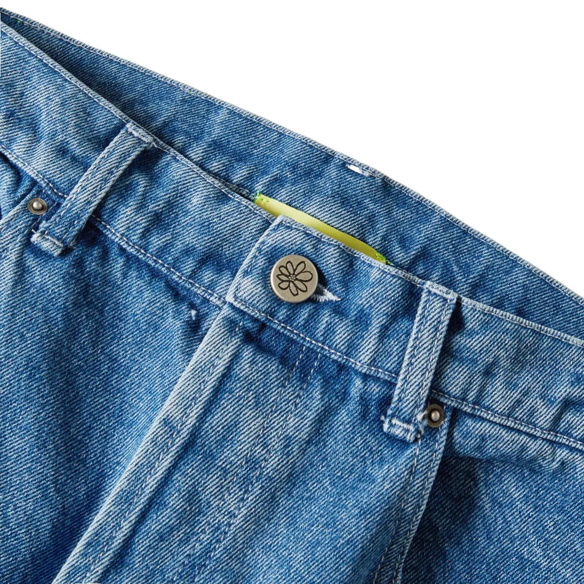 QUIL LEMONS DENIM PANTS