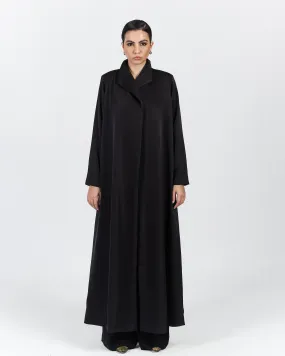 RAISED COLLAR ABAYA