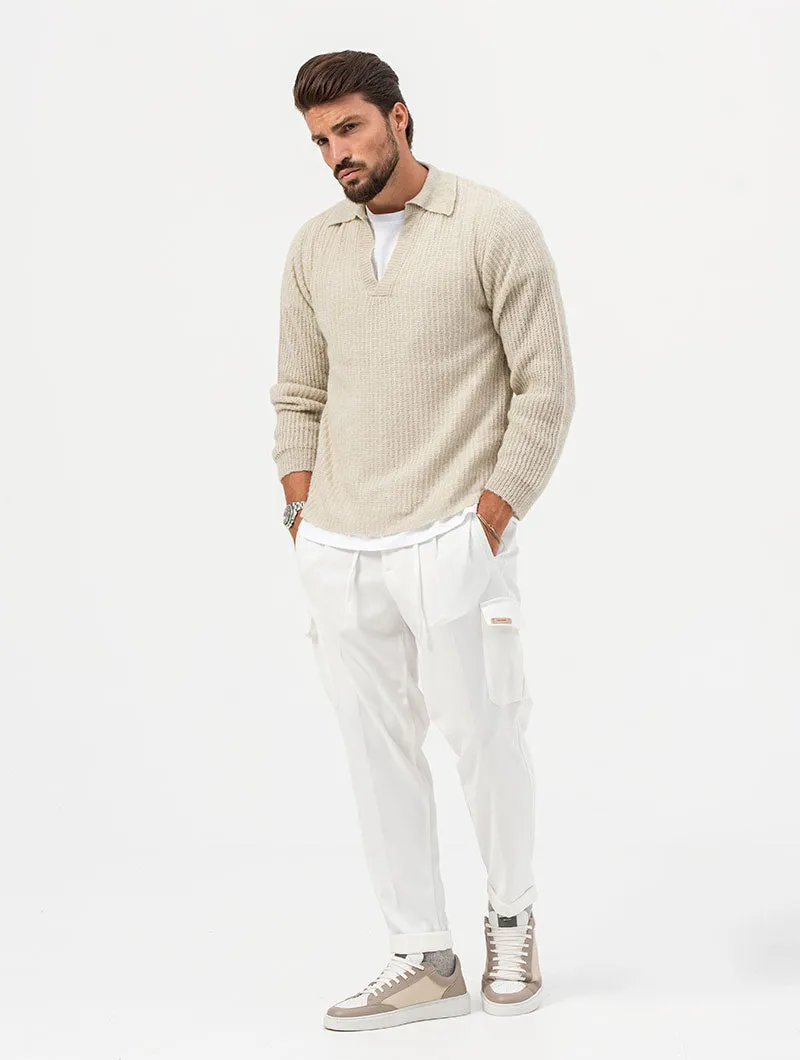 ROMEO SWEATER IN CREAM
