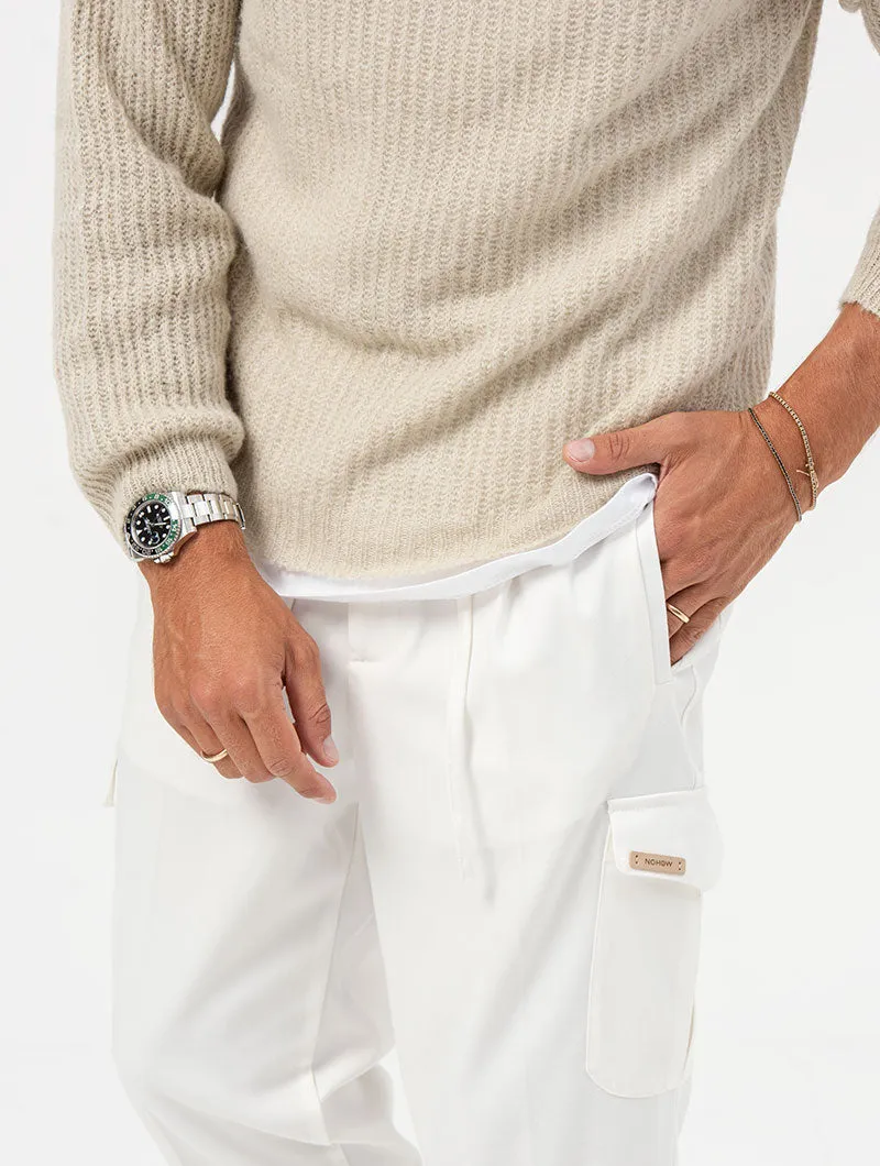 ROMEO SWEATER IN CREAM