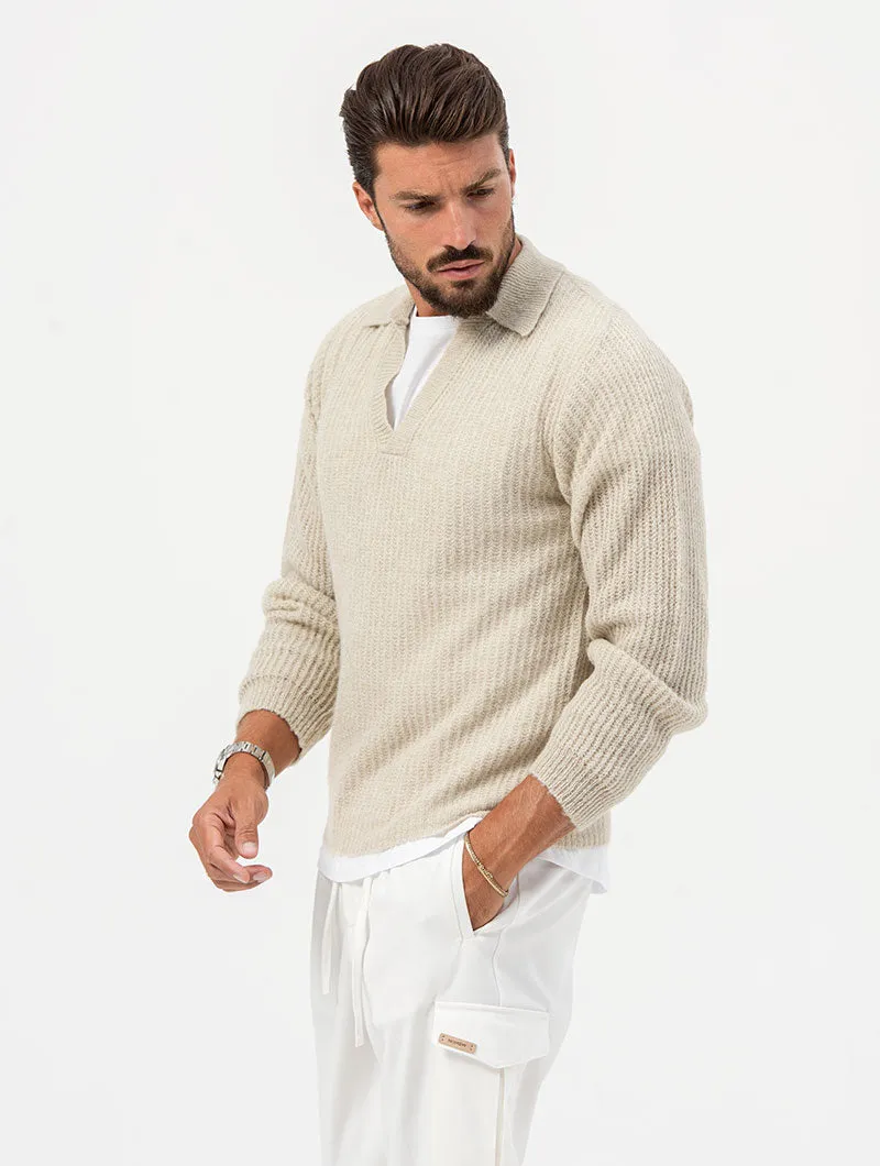 ROMEO SWEATER IN CREAM