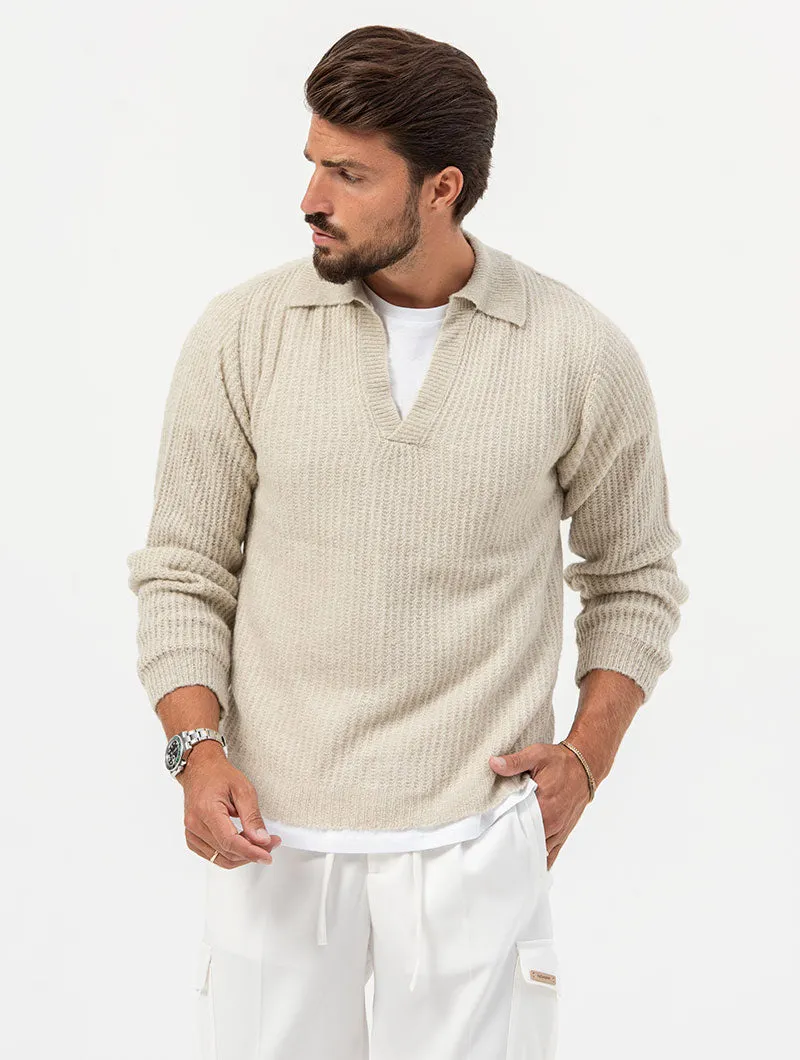 ROMEO SWEATER IN CREAM