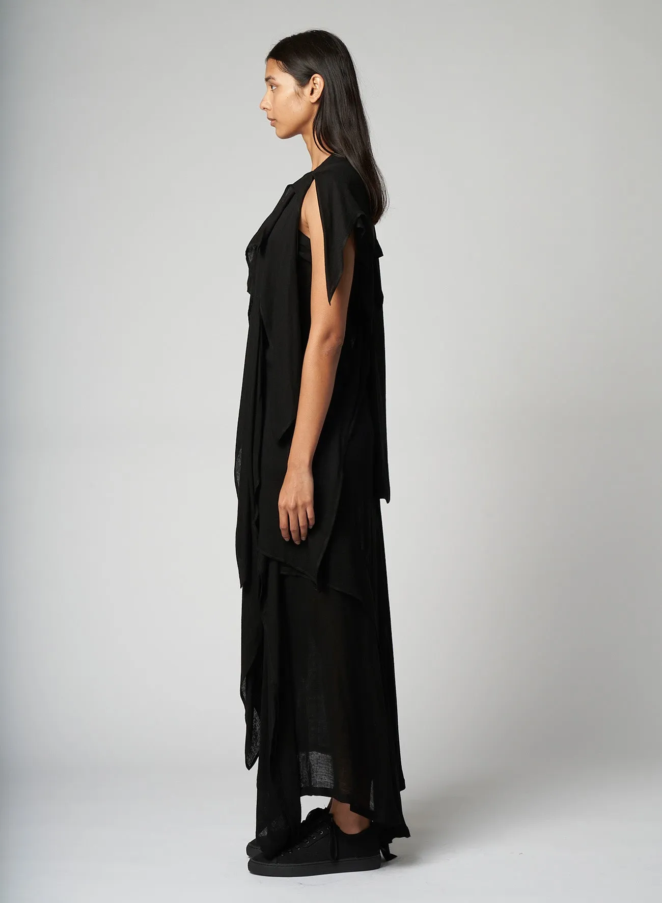 RY/DOUBLE GAUZE PLUSH DRAPING B