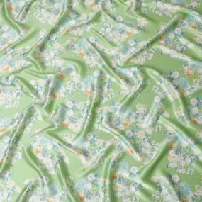 Sage Green Satin Fabric: A Fresh Perspective - D17629