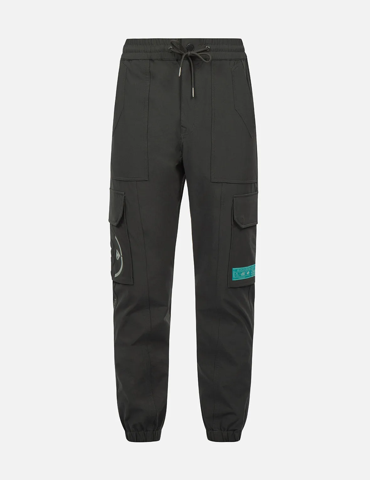 Seagull Print Cargo Pants