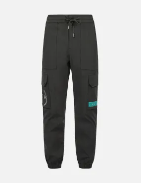 Seagull Print Cargo Pants