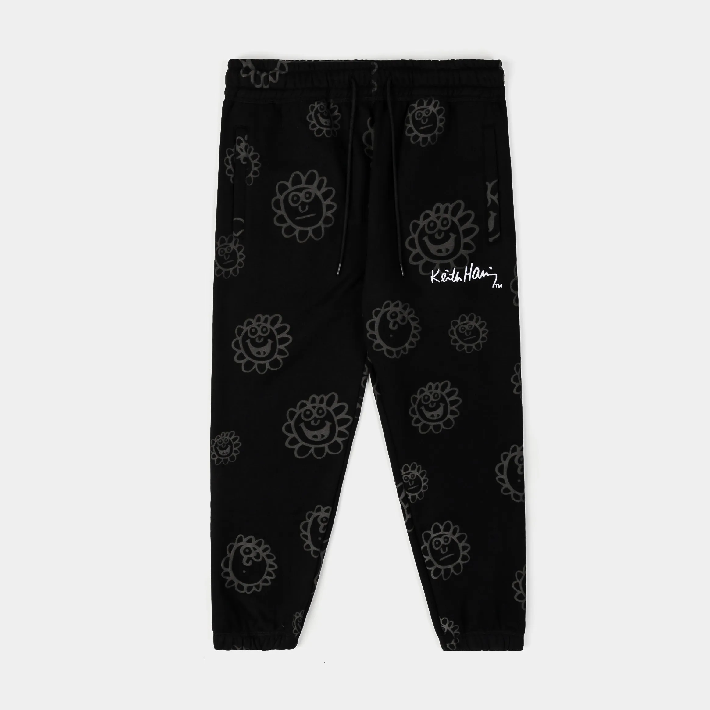SP x Keith Haring Flower Joggers Mens Pants (Black)