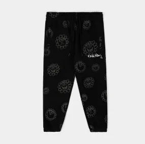SP x Keith Haring Flower Joggers Mens Pants (Black)