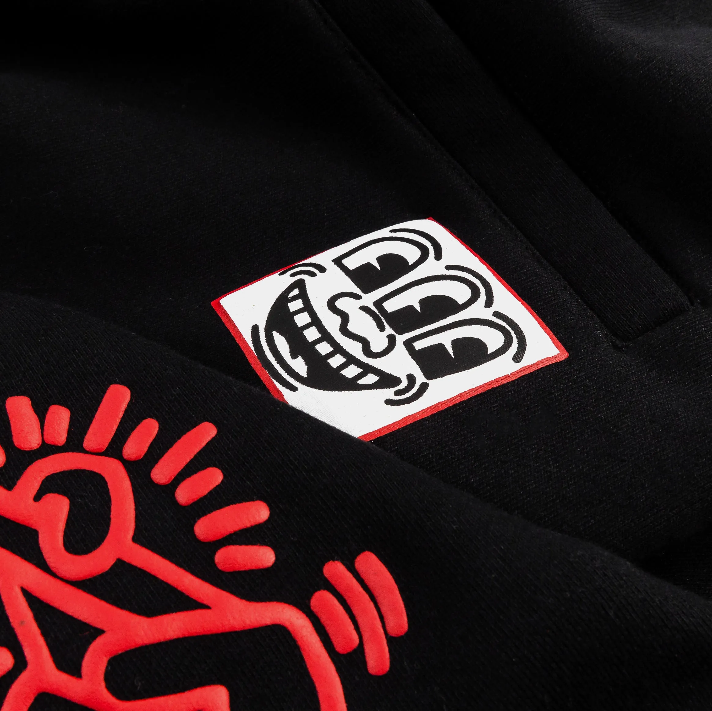 SP x Keith Haring Good Vibes Joggers Mens Pants (Black/Red)