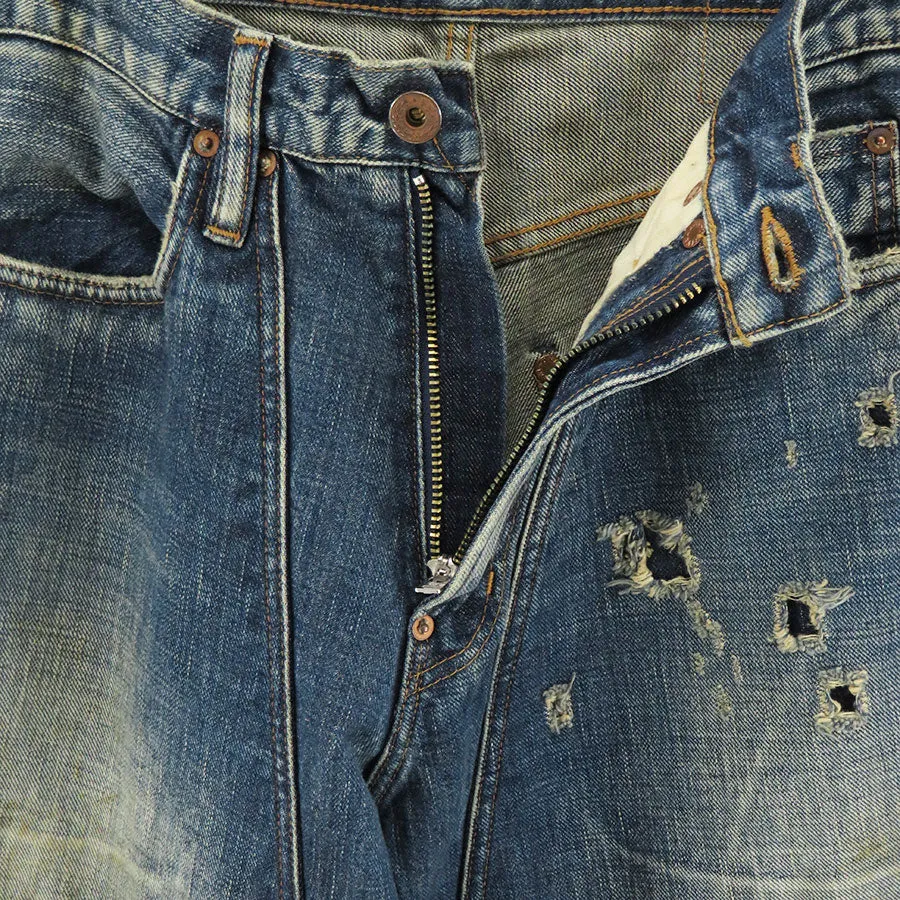 【SUGARHILL/シュガーヒル】<br>FADED MODERN WESTERN WIDE TROUSERS <br>2441000411