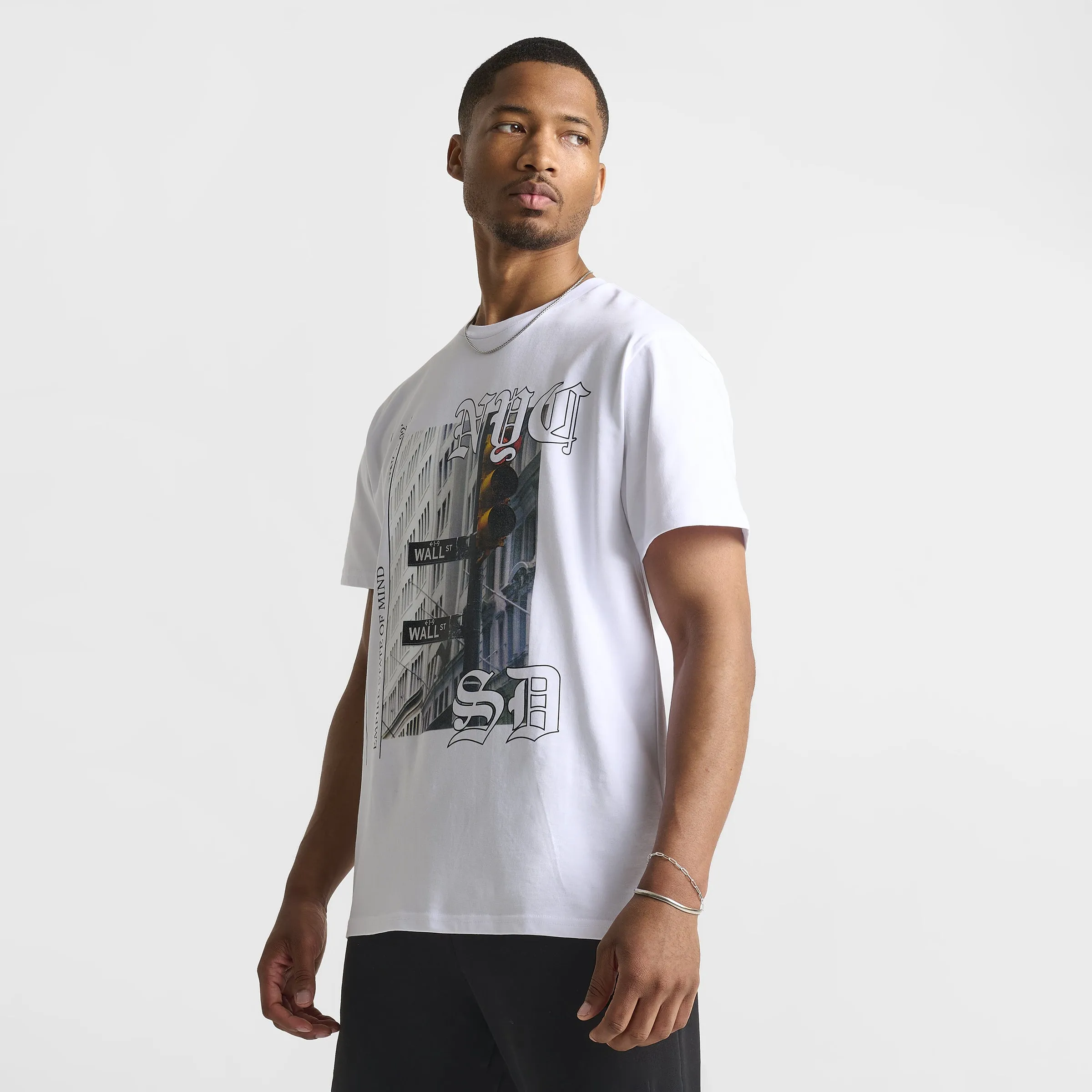 Supply & Demand Lights T-Shirt / Optic White