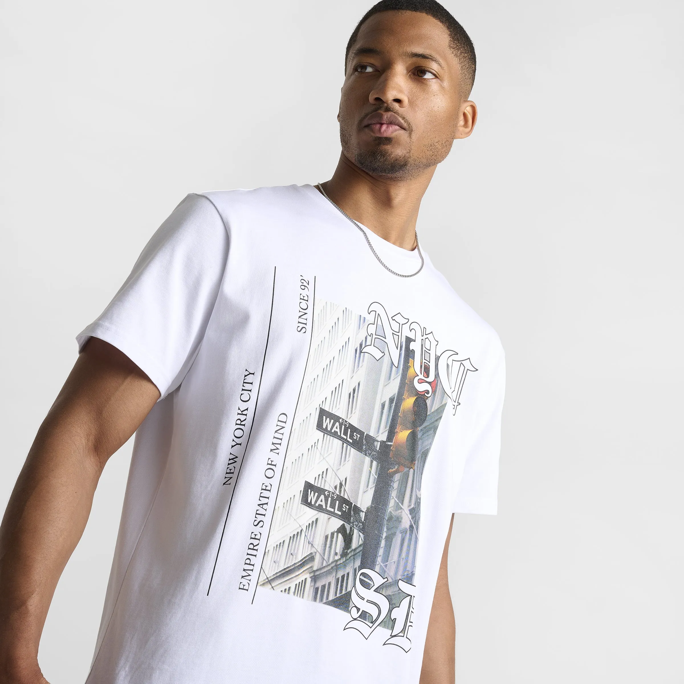 Supply & Demand Lights T-Shirt / Optic White