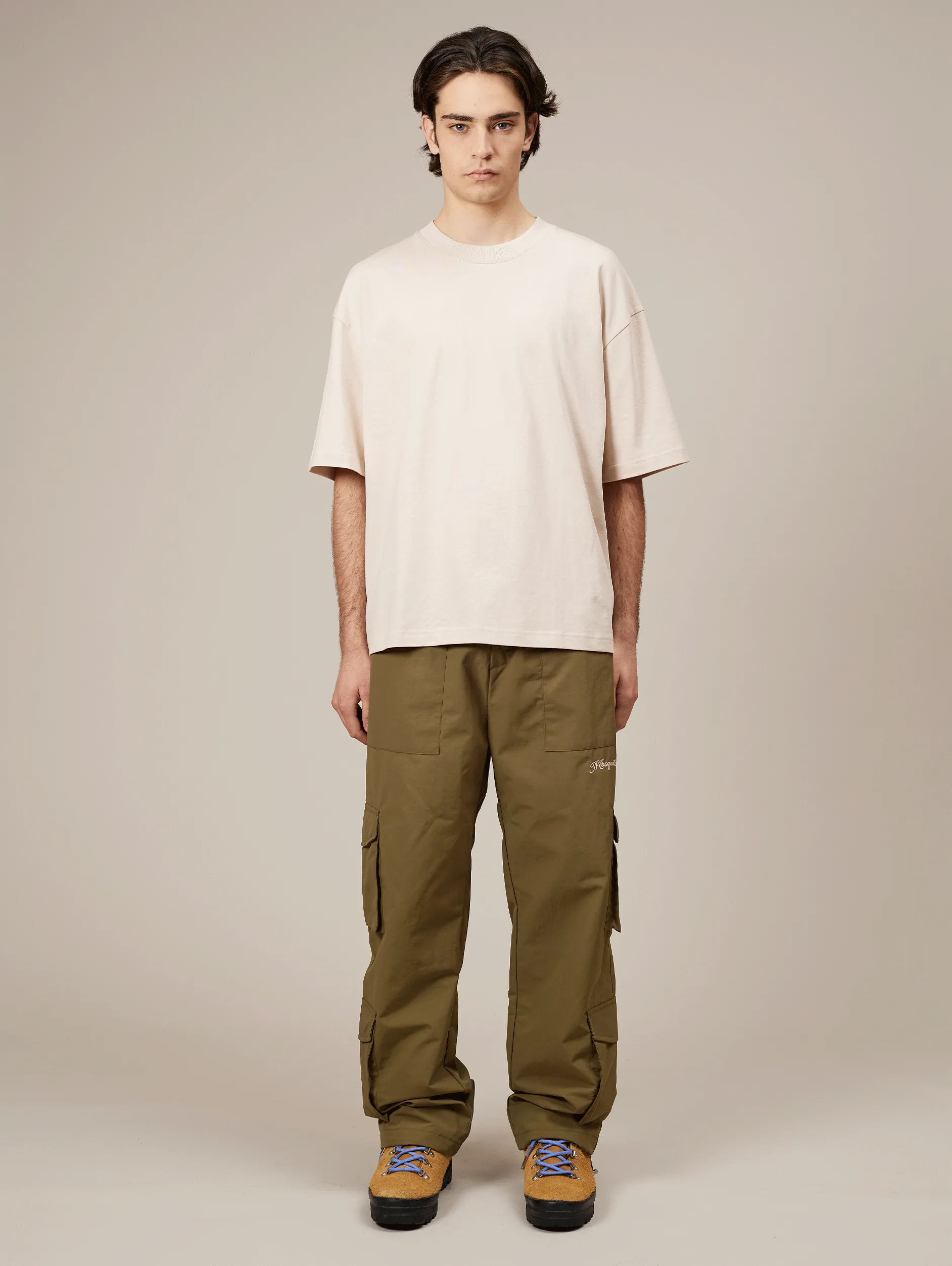 TECHNICAL CARGO PANTS "OLIVE"