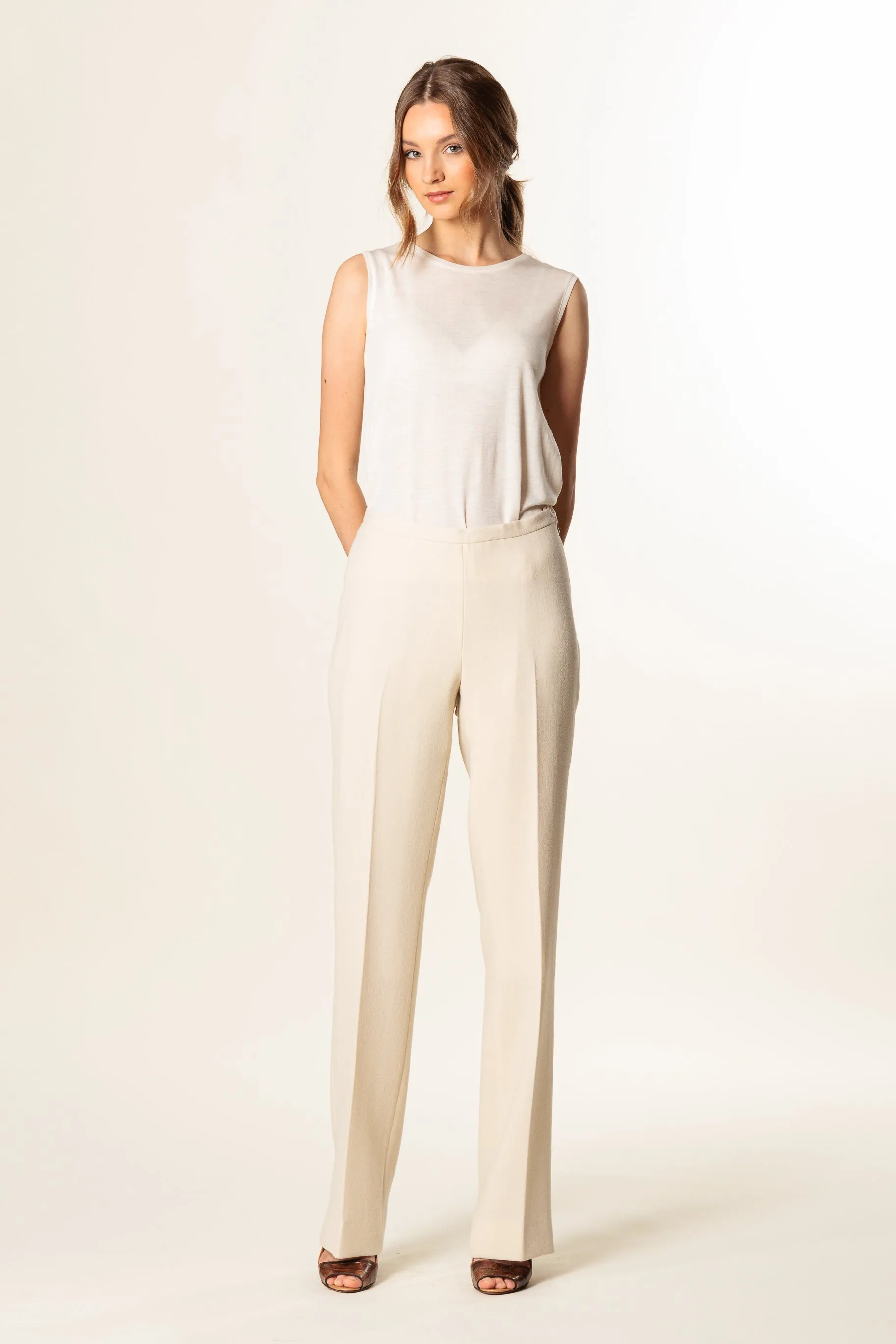 Trousers "DEFENCE" / Double Wool Crepe
