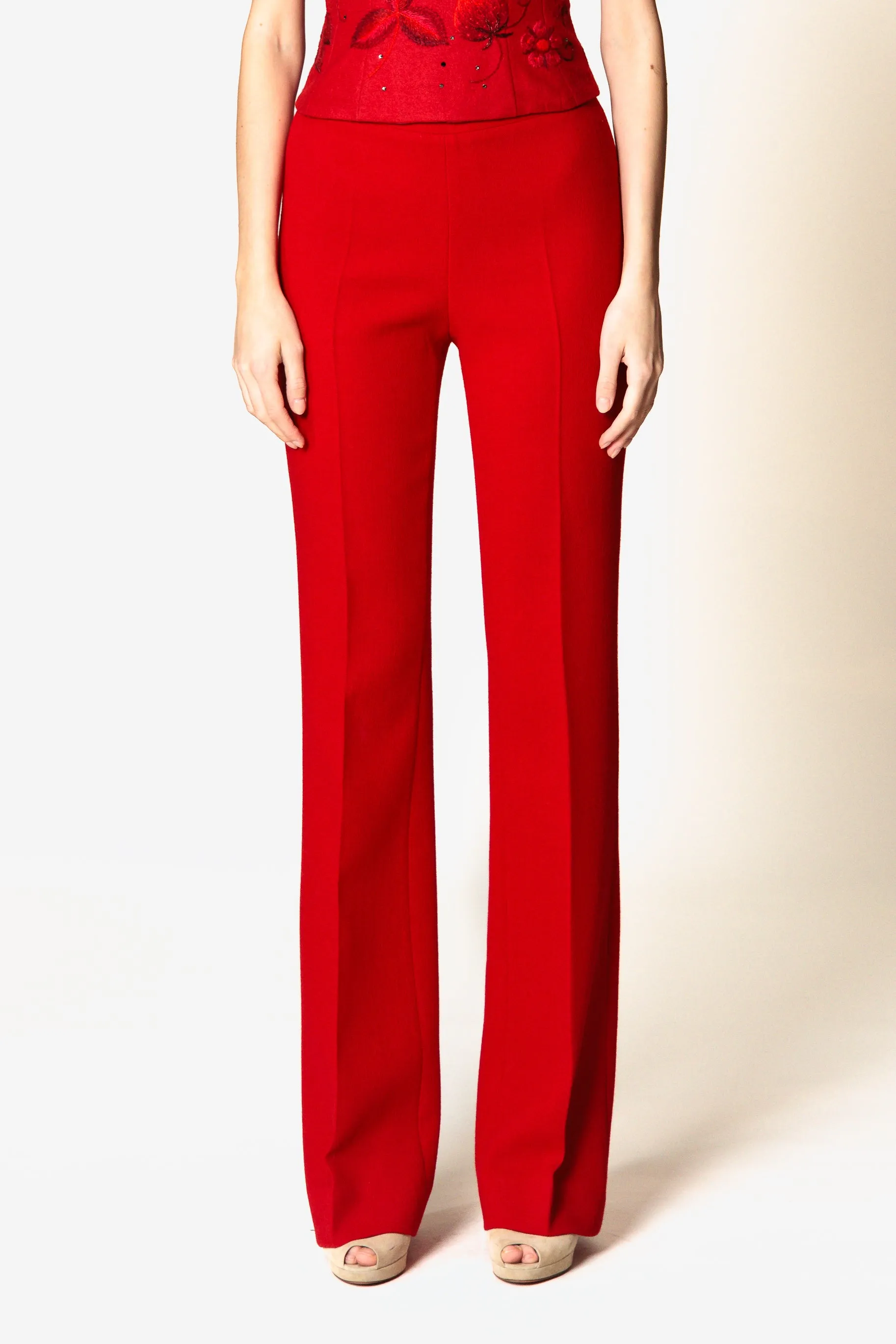 Trousers "DEFENCE" / Double Wool Crepe