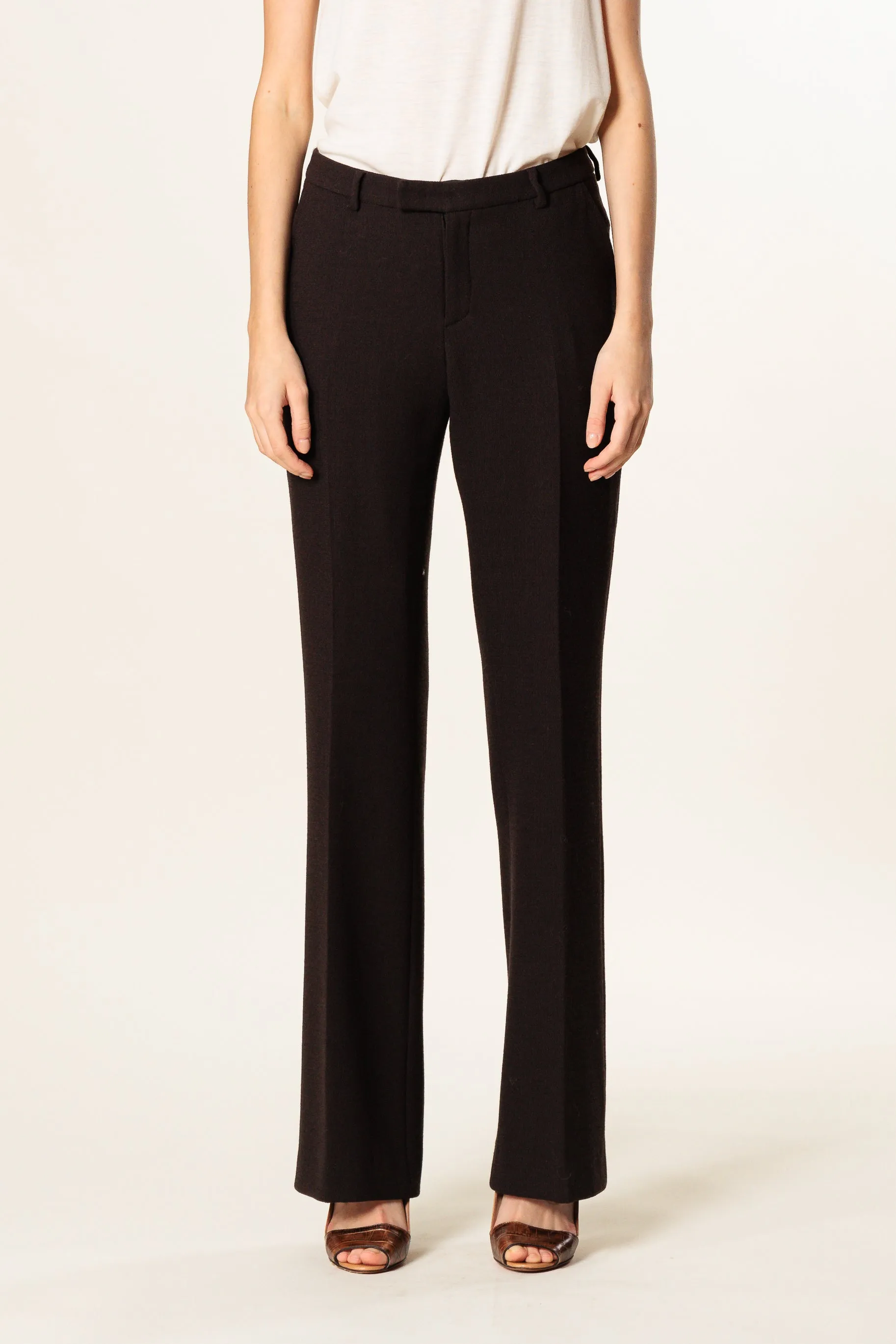 Trousers "DUOMO" / Double Wool Crepe