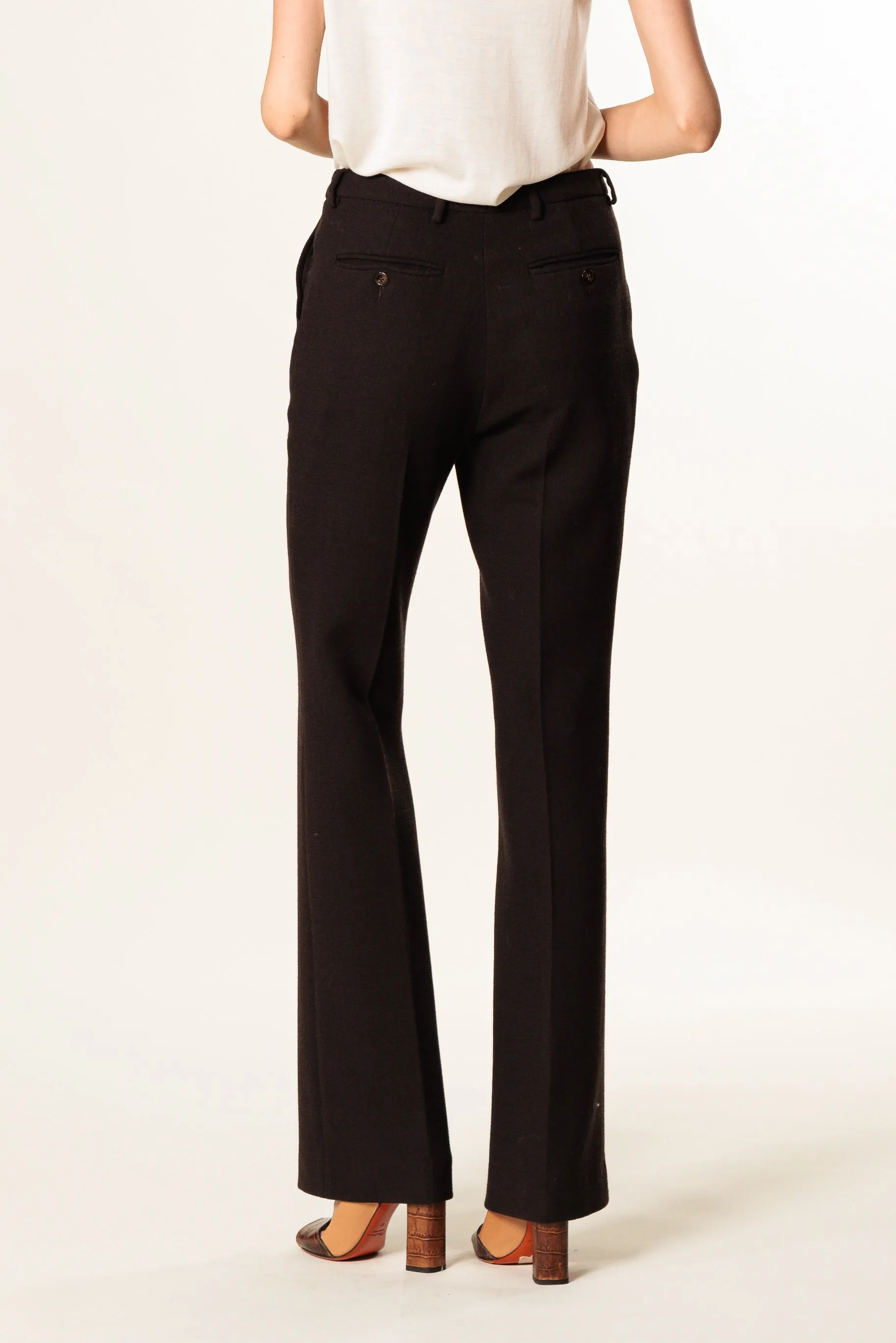 Trousers "DUOMO" / Double Wool Crepe