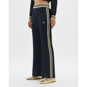 Yin Navy Contrast Pant